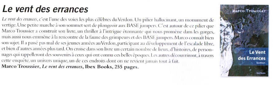 Le Vent des Errances dans Vertical Magazine