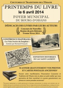 Printemps du livre de Bourg d'Oisans