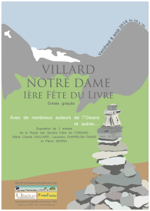 Fête du Livre à Villard Notre Dame